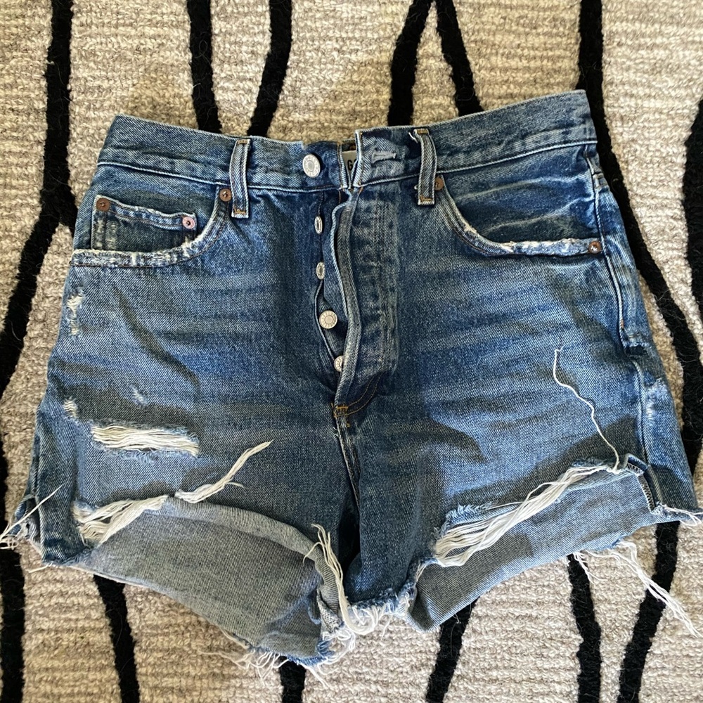 Dee High rise jean short